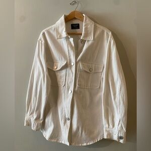 Streetwear Society White Demin Jacket